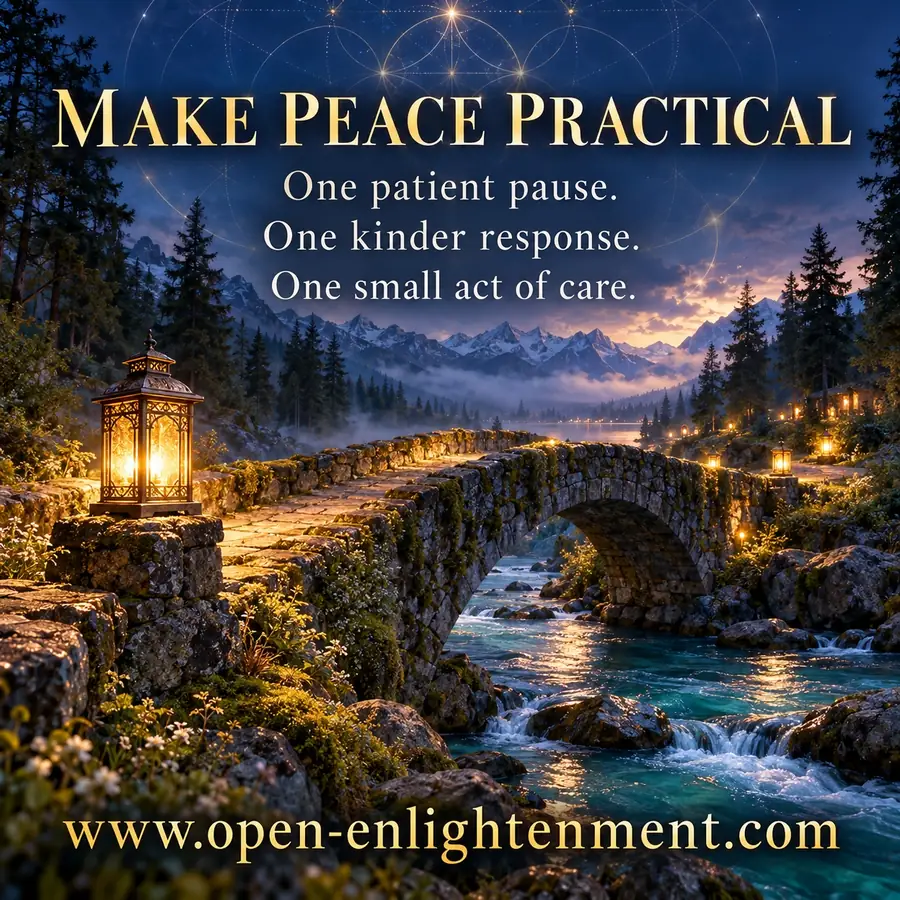 Make peace practical.