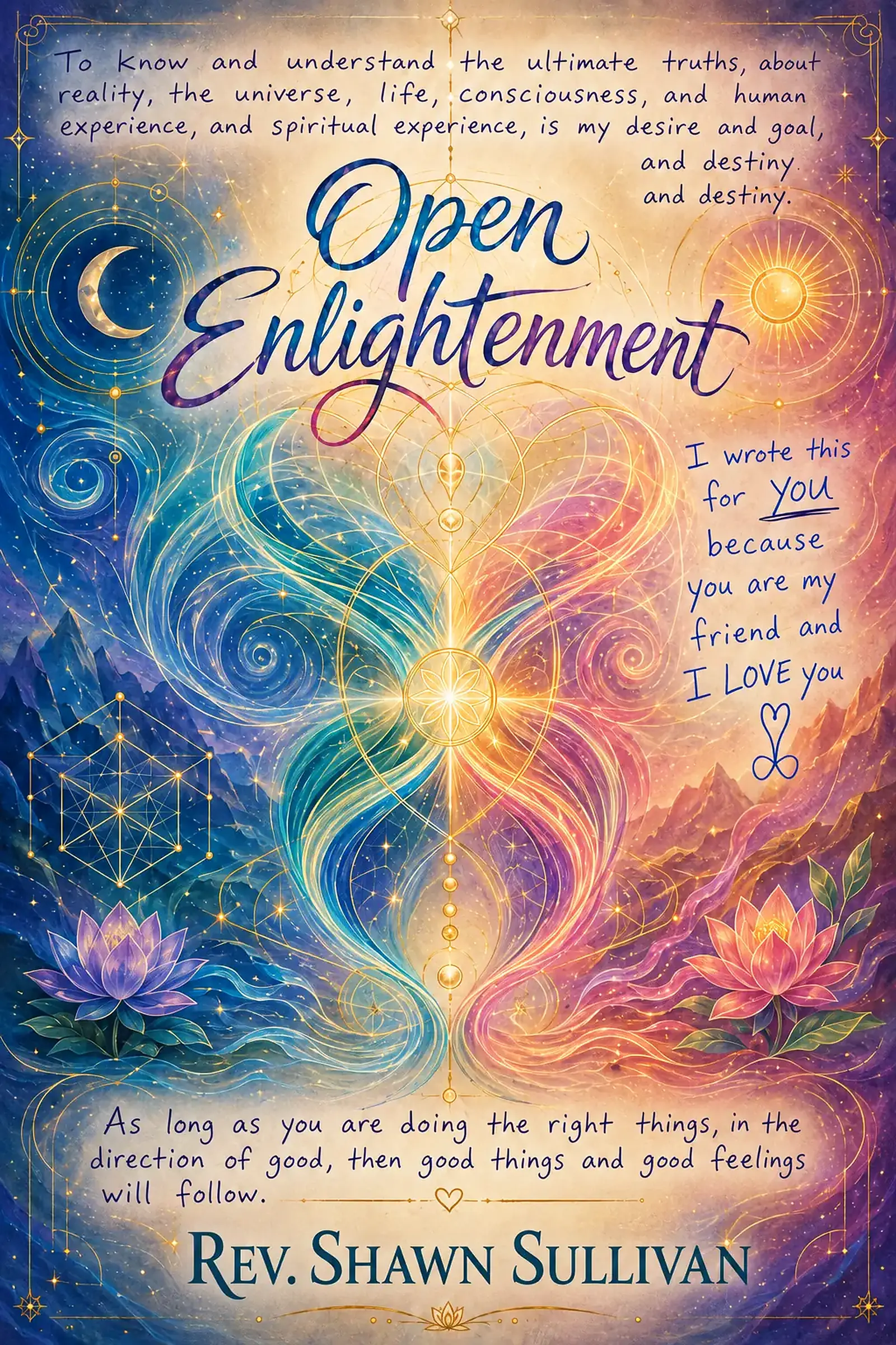 Cover of Open Enlightenment by Rev. Shawn Sullivan