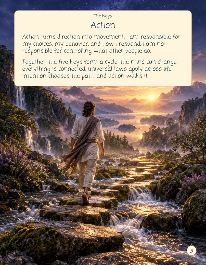Action · Book page 9