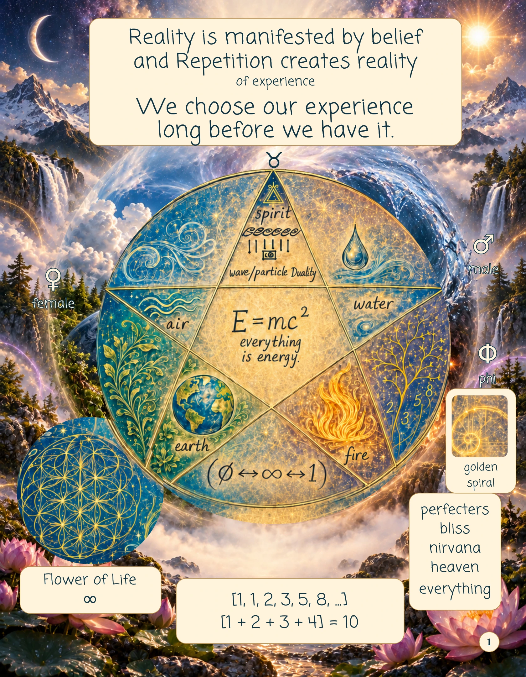Illustrated first page of Open Enlightenment