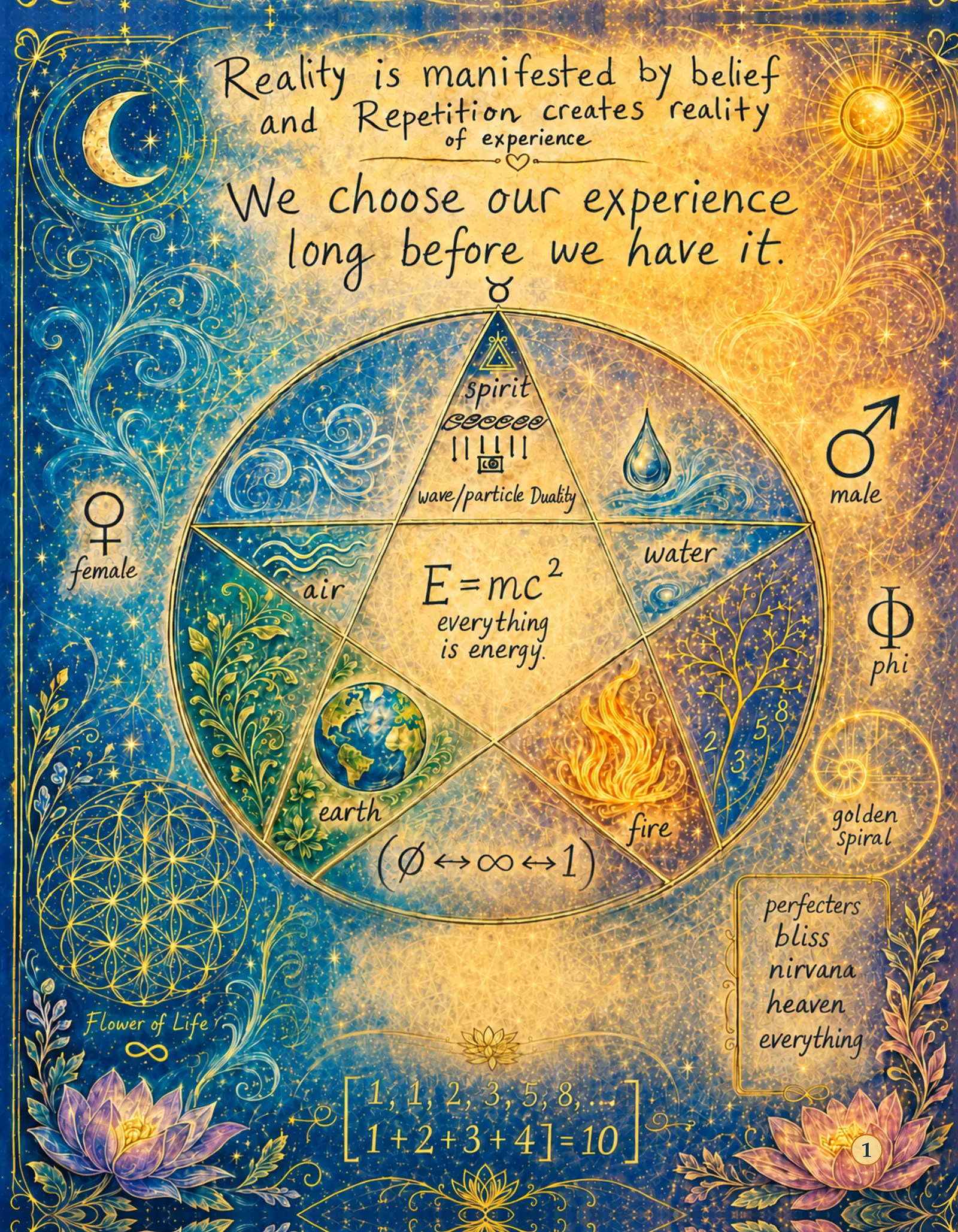 Illustrated first page of Open Enlightenment